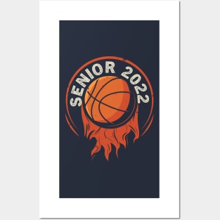 Class of 2022 Basketball Senior Shirt Senior 2022 Basketball Posters and Art